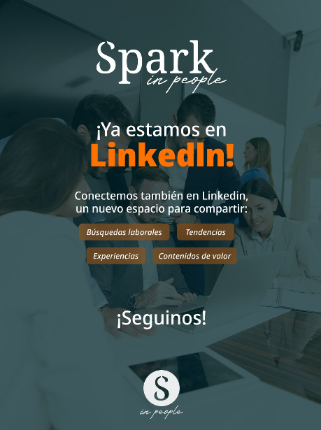 Publicación de Instagram: ya estamos en LinkedIn